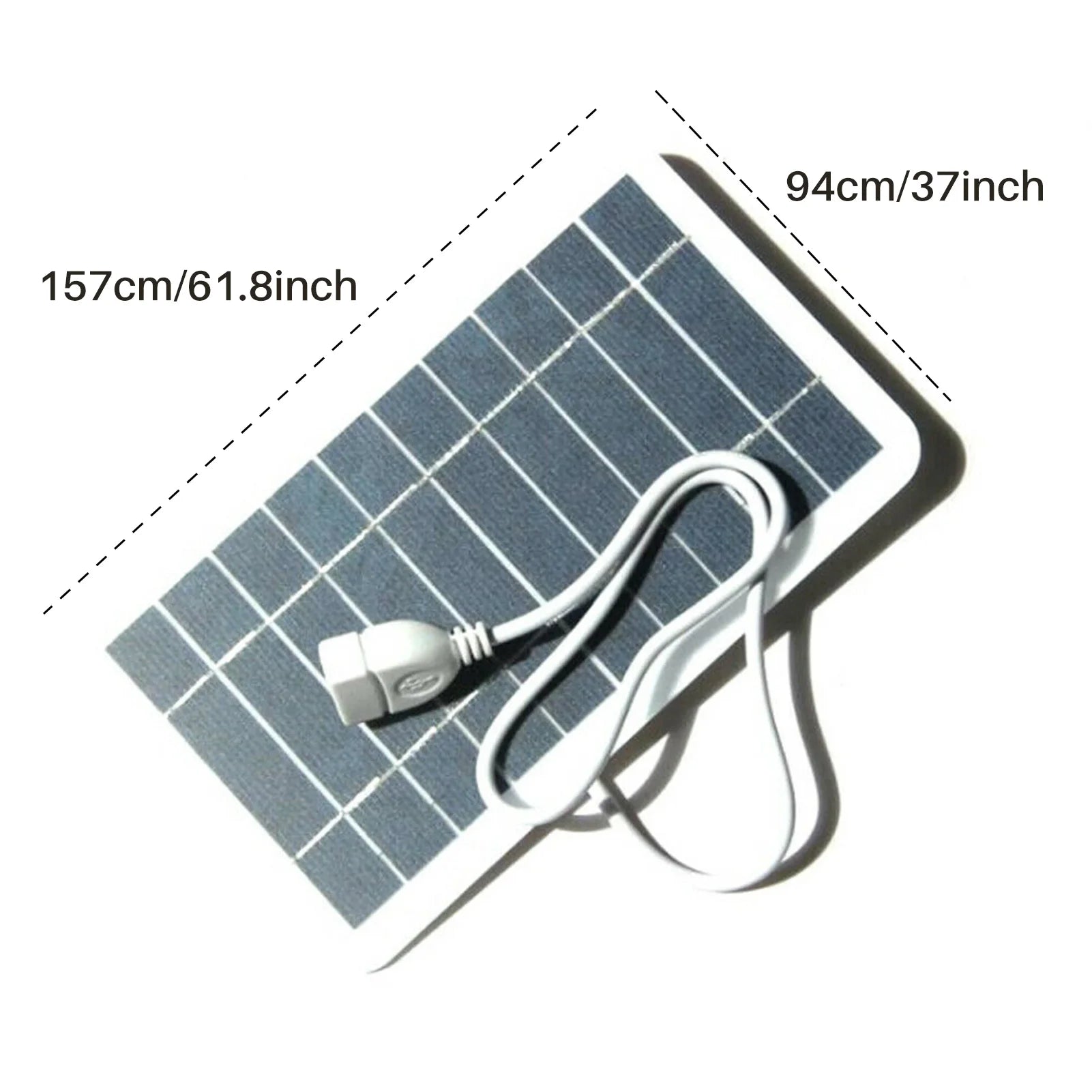 2W 5V Solar Panel Outdoor Usb Portable Mini Solar Charger Panel Climbing Fast Travel Charger Phone Solar Charger